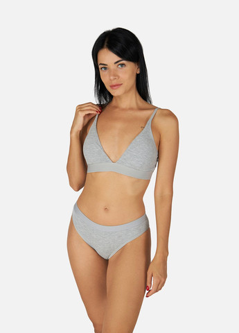 Жіночі труси сліпи колір сірий ЦБ-00256436 Melanvour (306712465)