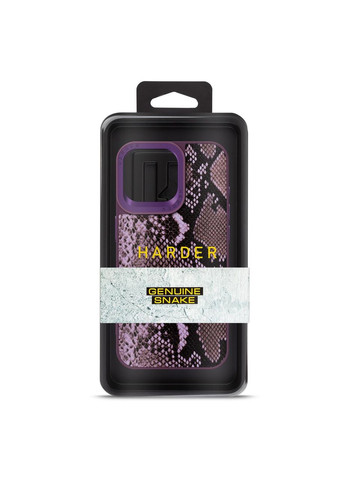 Чехол Genuine Snake для Apple iPhone 15 Pro Max Dark Purple (ARM76785) Harder (327884272)
