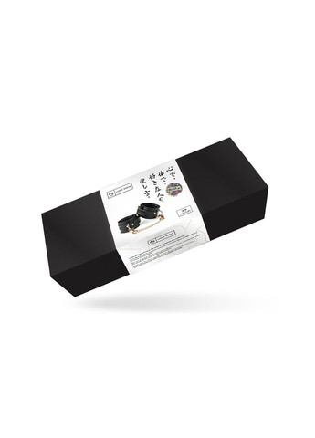 Поножи Black Organosilicon Anklecuffs, экокожа Liebe Seele (322740173)