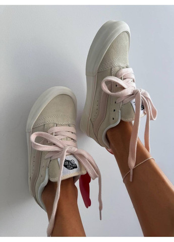 КЕДЫ ЖЕНСКИЕ VANS KNU PASTELS PINK ВАНС КНУ СКУЛ No Brand розовые демисезоны (368883968)