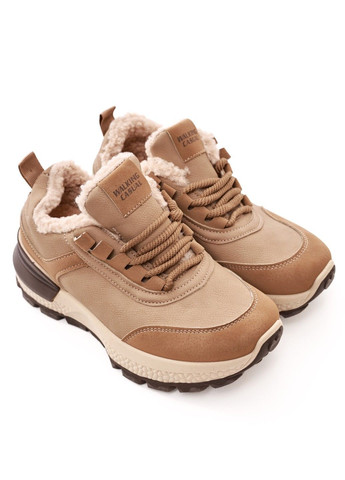 Кроссовки женские Gipanis песочные зима (370433771)