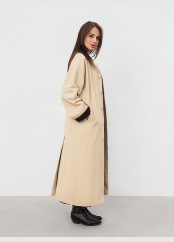 Бежевое демисезонное Тренч Romashka