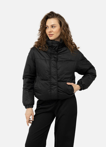 Черная демисезонная женская куртка цвет черный cb-00238351 Xue Jiayi