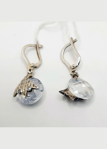 Серьги серебро 925° 6,54г. висячие диски () Marcello С-095 (305391269)