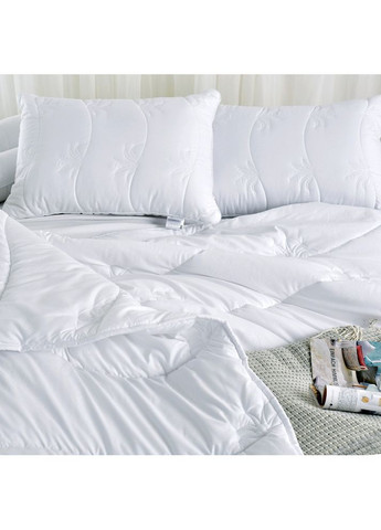 Ковдра Aloe Vera зимове євро 200х220 см з просоченням екстрактом Алоє антиалергенна біла IDEIA (367726554)