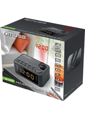 Радіогодинник M-178 P Muse (323100246)