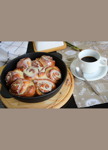 Сковорода чавунна Жаровня 260 х 60 мм Brizoll (330031293)