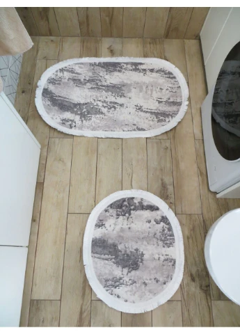 Набор ковриков для ванной комнаты, 2 шт, Carpet One Турция No Brand (361157083)
