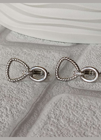 Сережки ксюпинг xuping родий медицинская сталь Xuping Jewelry (337503392)