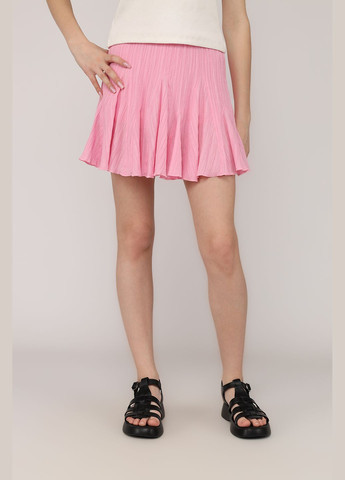 Спідниця-кльош жіноча колір рожевий ЦБ-00276507 Reyon (334257381)