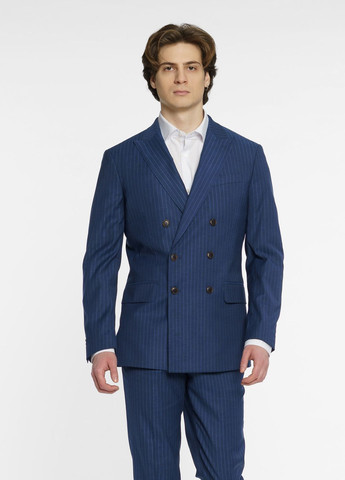 Синій демісезонний костюм чоловічий синій Arber LONDON NEW/MARCO