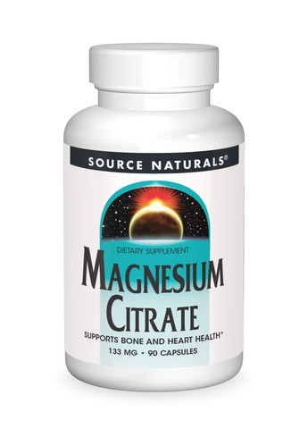 Цитрат магнію Magnesium Citrate 113 mg 90 caps Source Naturals (284120214)
