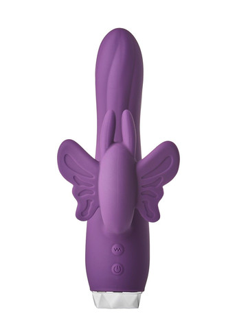 Вибратор кролик Dream Toys FLIRTS BUTTERFLY VIBRATOR PURPLE Dreamtoys (290667733)