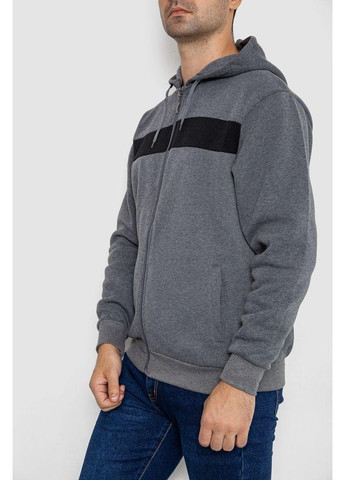Кофта чоловіча на флісі з капюшоном,, 244R2559 No Brand (365622704)