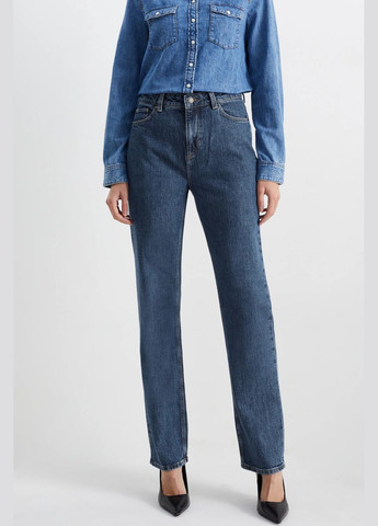 Прямі джинси із завищеною талією C&A - (326970483)