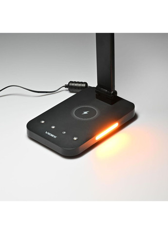 LED лампа настiльна з бездротовою зарядкою VL-TF17B 18W 1800-6500K Videx (349443811)