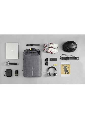 Городской рюкзак Bobby Urban Анти-злодей 22/27л Grey (P705.642) XD Design (322207891)