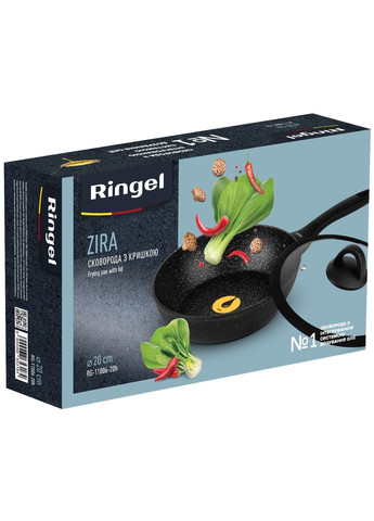 Сковорода Zira глибока 20 см (6865318) Ringel (314749222)