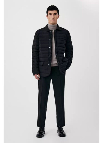 Чорний зимній Пуховик Finn Flare