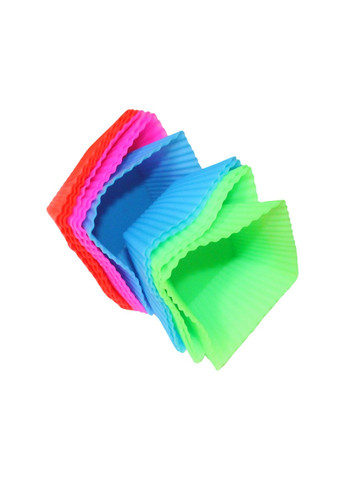 Формы для выпекания силиконовые Квадрат 12шт FROM FACTORY FOL (335398435)