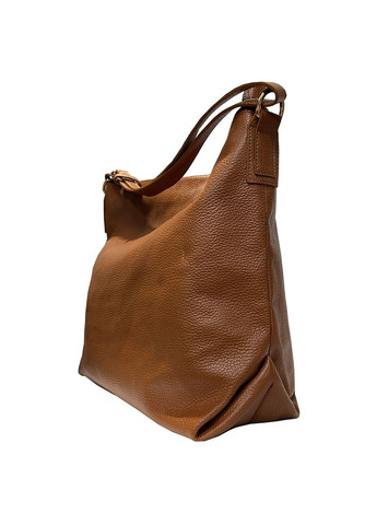 Сумка жіноча карамельна шкіряна італійська (Д/Ш/В) 38/14/33(см) Felicita (336377746)