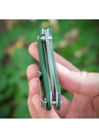 Складний ніж G6804-GR - сталь 8Cr14Mov, зелена рукоять Ganzo (363132421)