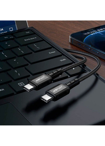 Дата кабель C1-09 USB-C to USB-C PD240W 40Gbps USB 4 aluminum alloy (1m) Acefast (291879235)