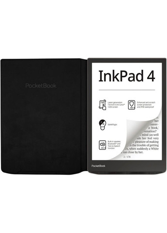 Чехол-книга Flip для 743 Black (HN-FP-PU-743G-RB-WW) PocketBook (370621769)