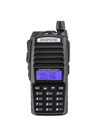 Портативная рация UV-82 5W Li-ion UHF/VHF (Черный) Baofeng (333662448)