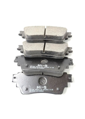 Колодки гальмівні задні дискові SANGSIN SP4350 аналог 4605B987 Outlander III GF GG 2010–2022 HI-Q (367017514)