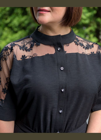 Чорна плаття 14315-1 Alenka Plus