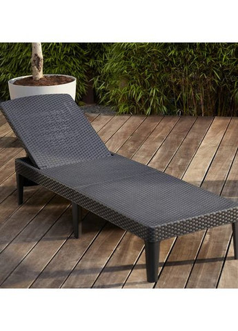 Шезлонг пластиковый Keter для дачи и бассейна отдых и релаксация ProDobro (367266782)