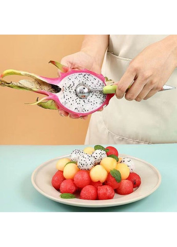 Набор приборов для удаления мякоти с дыни и арбуза, нож-лопатка для нарезки дыни и фруктов China (366890729)