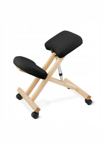 Колінний стілець ортопедичний Pure регульований, на коліщатах Black () 4FIZJO P-5905973402798 (352010995)