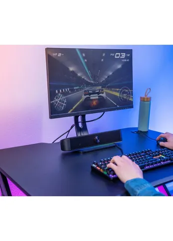 Акустическая система GXT 619 Thorne Саундбар, USB/AUX, RGB, черный (24007_TRUST) Trust (393534604)