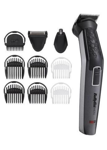 Набор для стрижки волос, 10 в 1, 10 насадок, серый BaByliss (314833337)