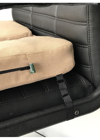 Ергономічна подушка двостороння Шеф Люкс. Бежева. Ekko Seat (353718987)