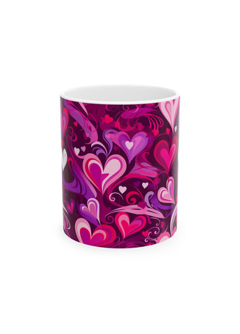 Керамическая чашка с дизайном "Палитра сердец" - 13 No Brand (368671327)