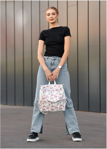 Рюкзак Trinity 0ZO белый принт "Flowers" Sambag (302519134)