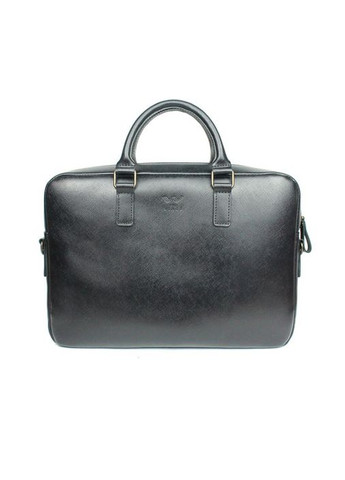 Кожаная деловая сумка Briefcase 2.0 черный Сафьяно The Wings (348358609)