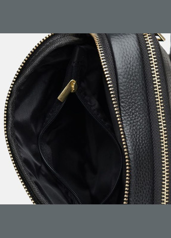 Сумка жіноча шкіряна через плече K11906 Чорний Borsa Leather (302008486)
