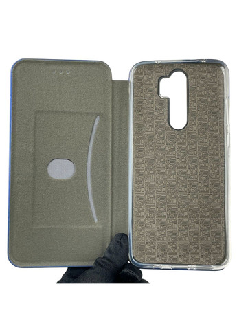 Чехол-книжка для Redmi Note 8 Pro из экокожи с подставкой на сяоми редми нот 8 про синяя gd1 Xiaomi (366020164)