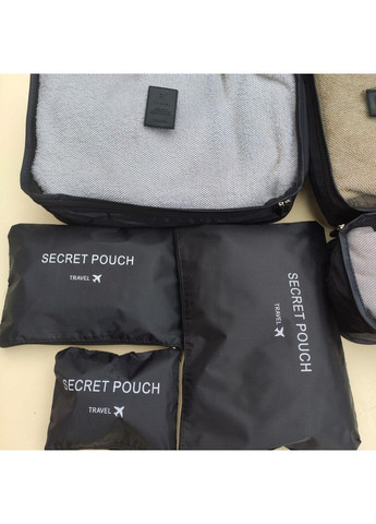 Комплект дорожніх органайзерів 6шт/уп Happy Travel No Brand (369394849)