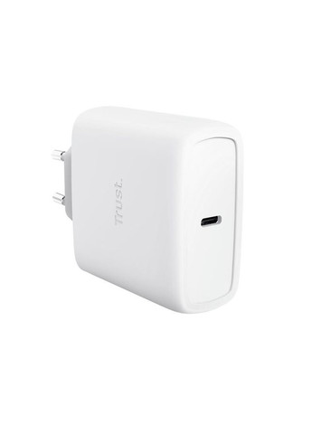 Зарядне пристрій мережевий Maxo 65Вт, GaN, USB-C PD/PPS, білий Trust (360605604)