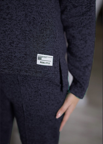 Модный стильный женский прогулочный костюм из трикотажа с начесом INNOE Костюм (314693378)