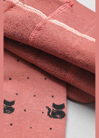 Колготи дитячі махрові для дівчинки темно-рожевого кольору Let's Shop (302947729)