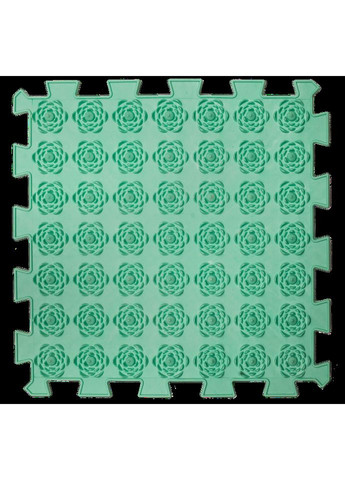 Массажный коврик Ортек Мега Микс Пазлы 14 элементов + 8 Секторов Пастель 28x28 см Ortek (372128902)