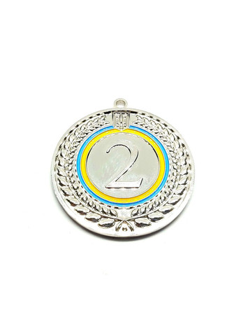 Медаль спортивная 5 см с лентой за ІІ место J2511S () SNS (316141442)