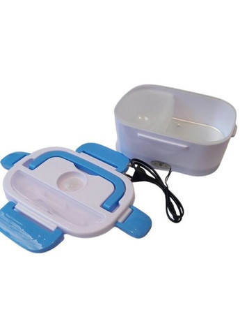 Автомобільний ланч-бокс з підігрівом Electronic Lunchbox від прикурювача термос для їжі 1 л Синій No Brand (322222750)