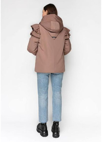 Белая куртка 1286-1m-cw молочный шоколад sam m Samange